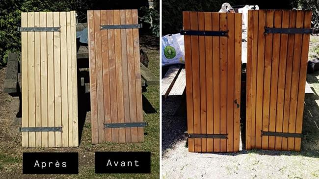 JC Peinture - Volets bois