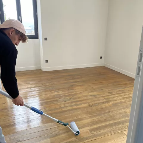 jc-peinture - cirage parquet